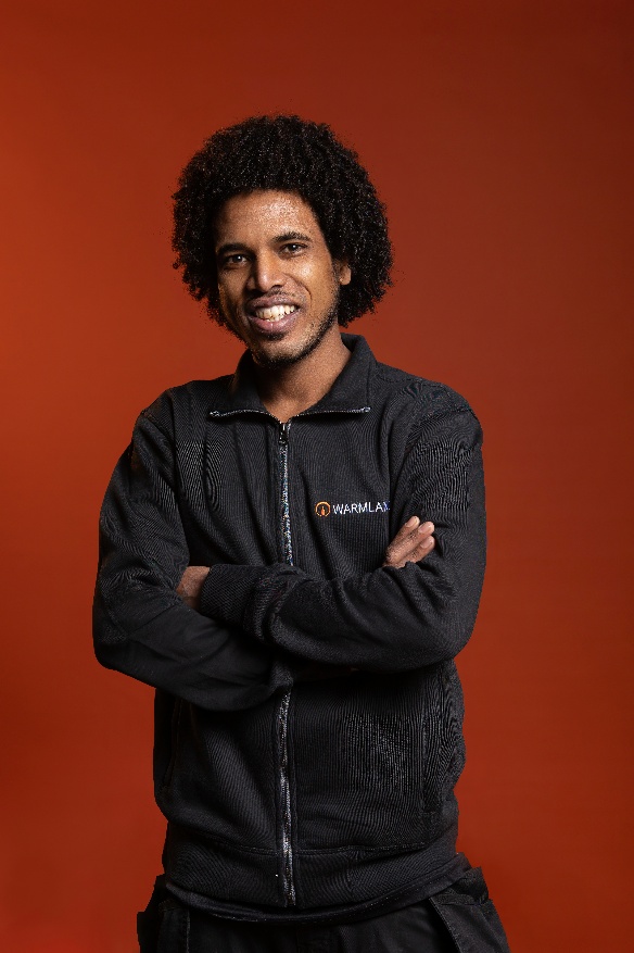 Tesfom Yohannes — Assistent warmtepompmonteur bij Warmland